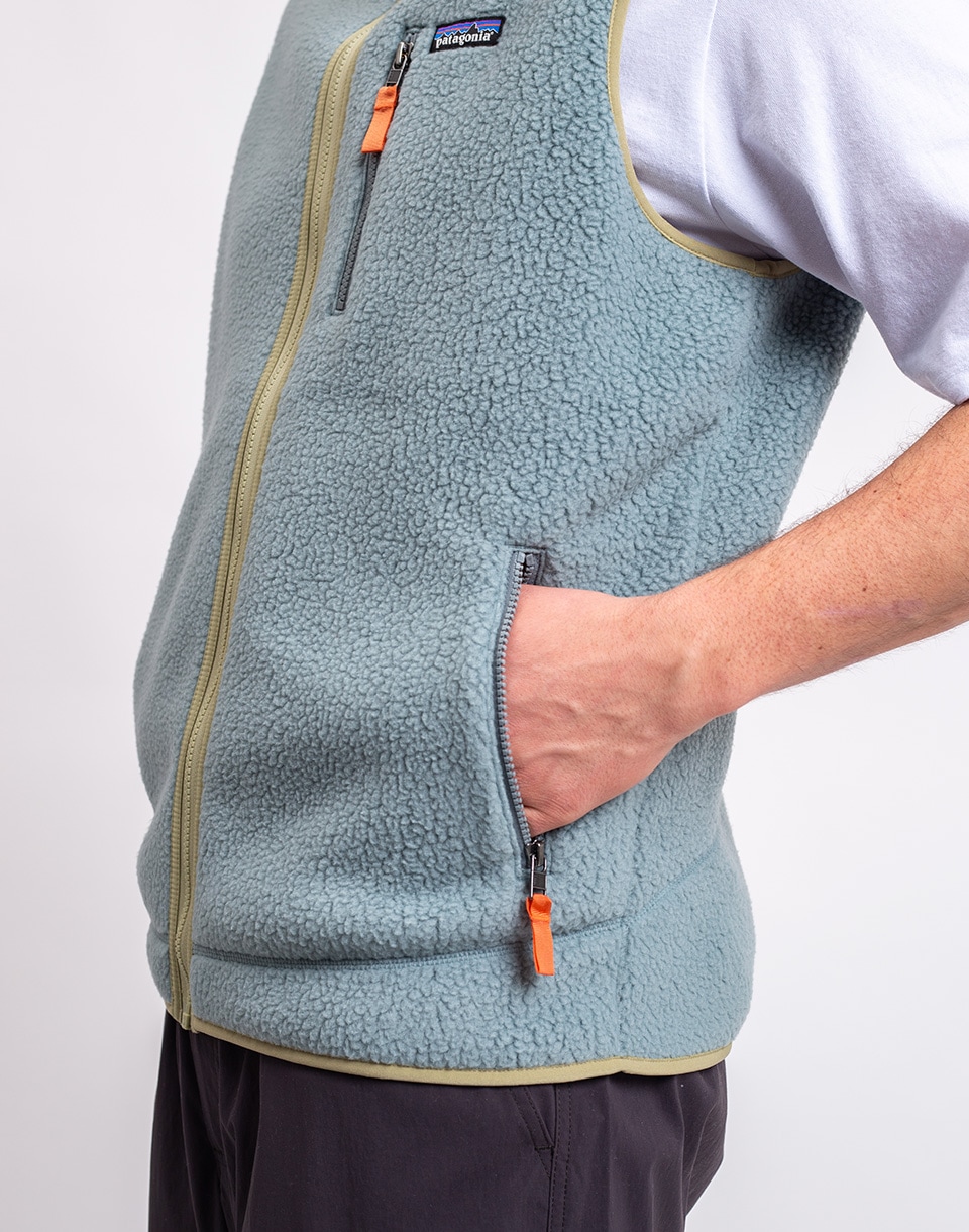 Patagonia M's Retro Pile Vest Blue Sage M