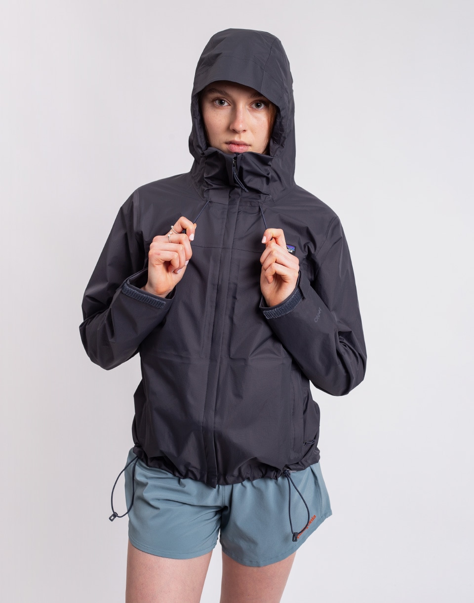 Patagonia W's Torrentshell 3L Rain Jacket Smolder Blue M