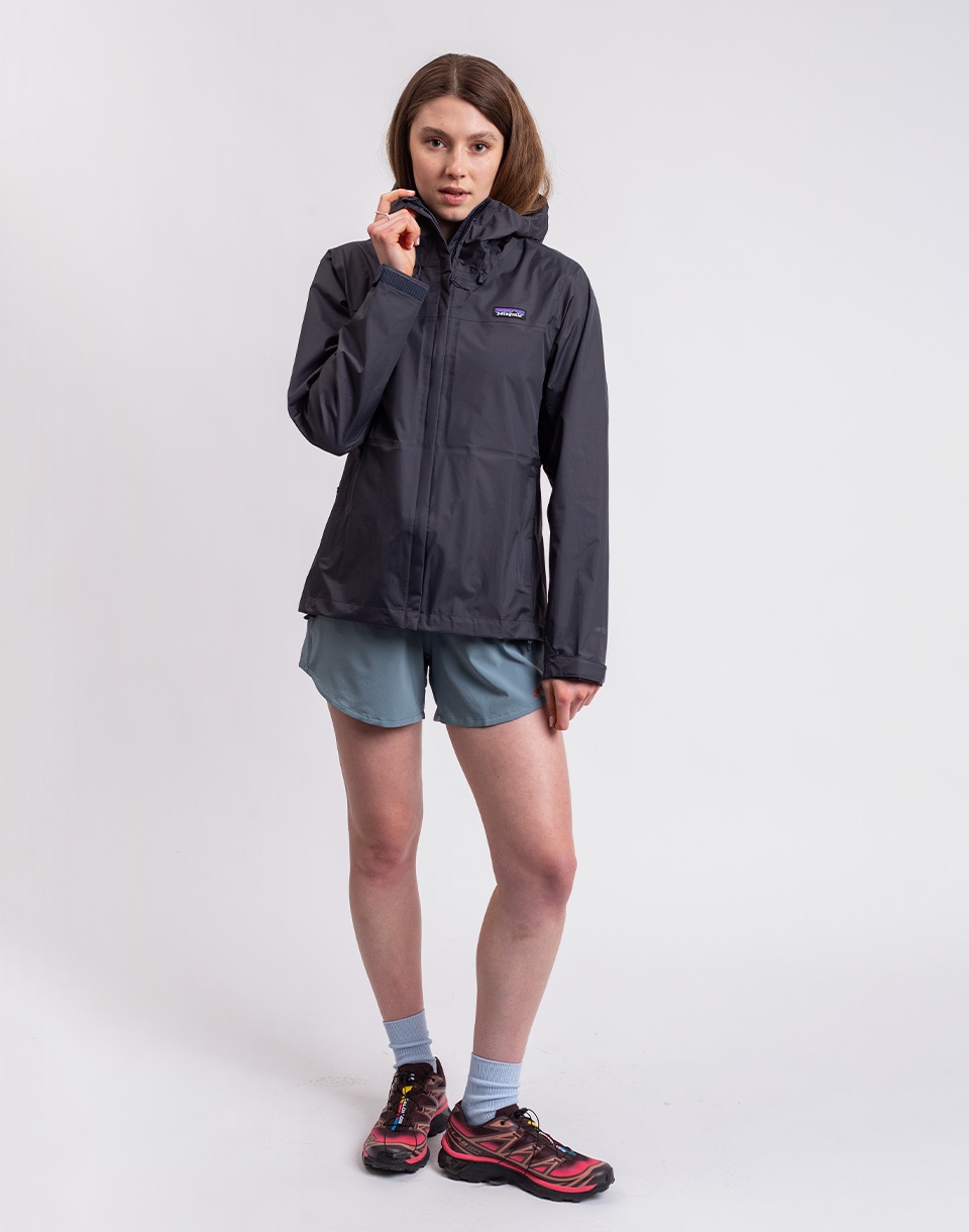 Patagonia W's Torrentshell 3L Rain Jacket Smolder Blue M