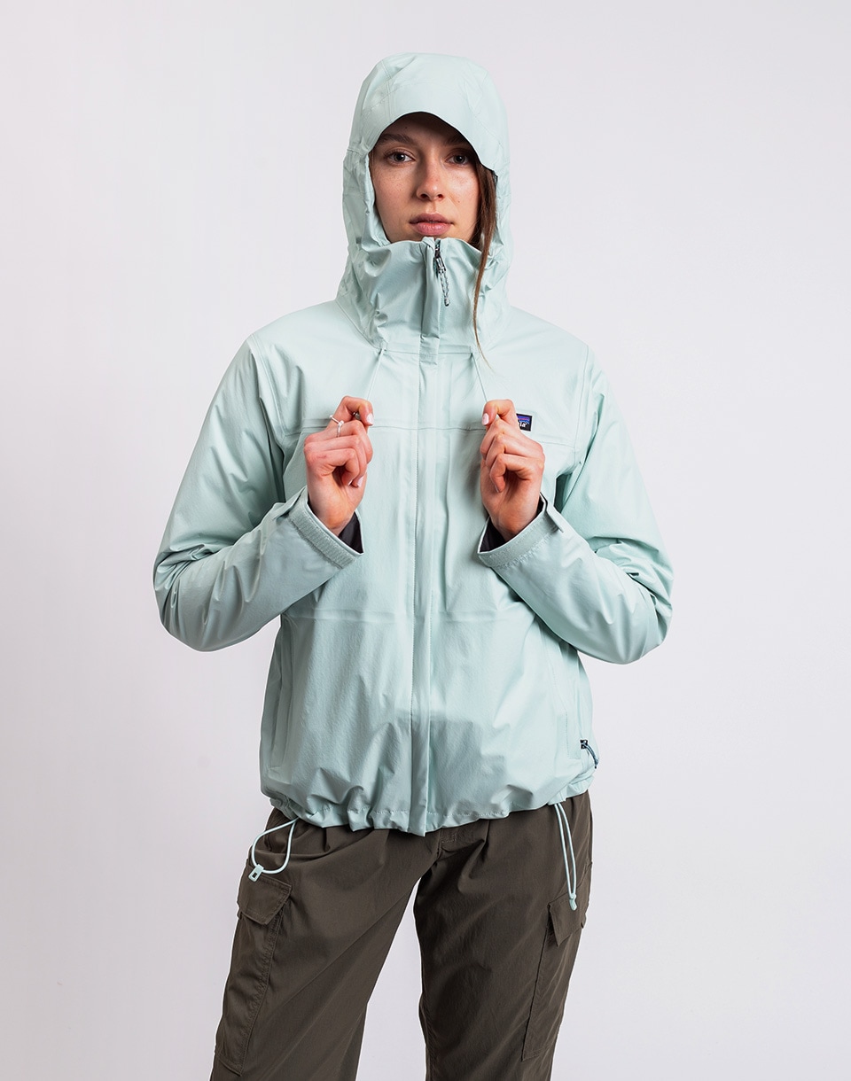Patagonia W's Torrentshell 3L Rain Jacket Thin Ice M