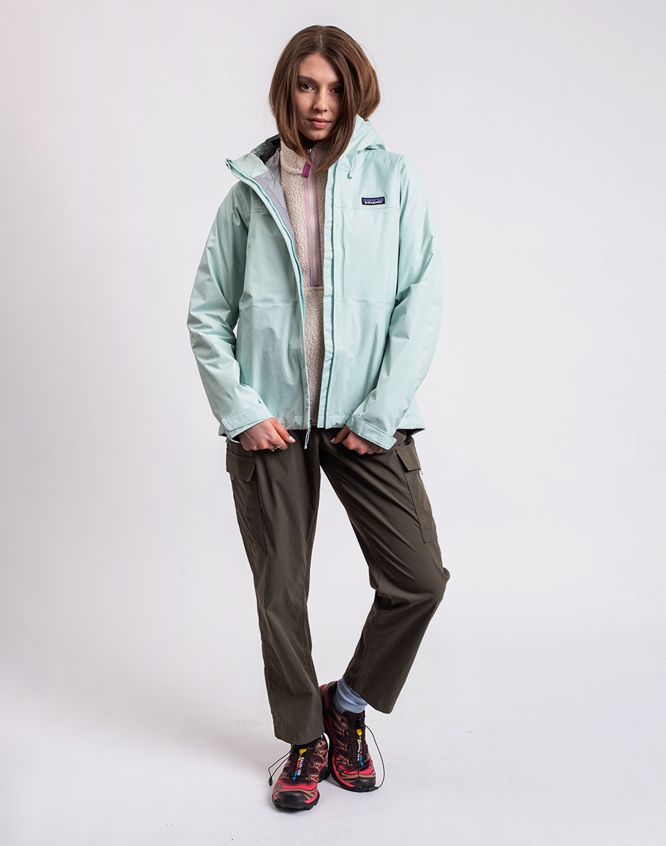 Patagonia W's Torrentshell 3L Rain Jacket Thin Ice M