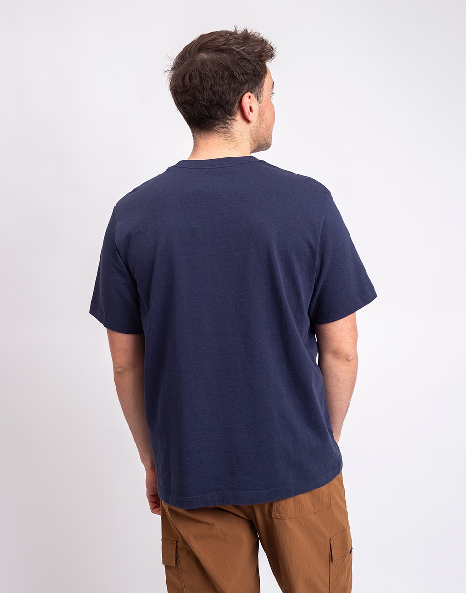 Patagonia M's MW '95 Oval Logo Pocket Tee New Navy M