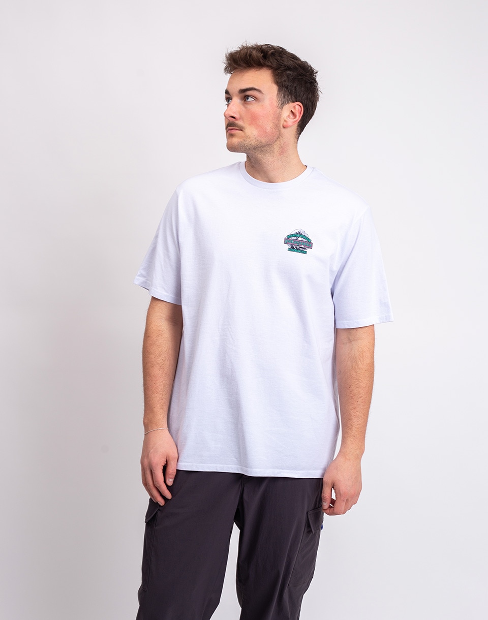 Tričko Patagonia M's Great Waves Responsibili-Tee White