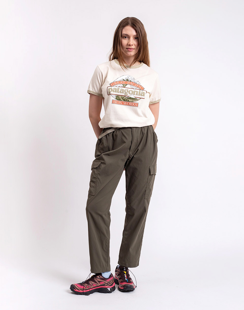 Patagonia W's Outdoor Everyday Cargo Pants Basin Green M