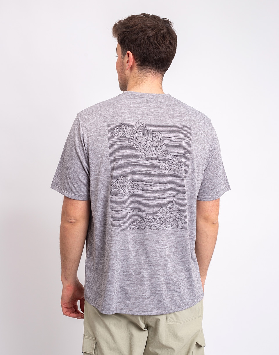 Patagonia M's Capilene® Cool Daily Shirt - Strataspire Feather Grey M