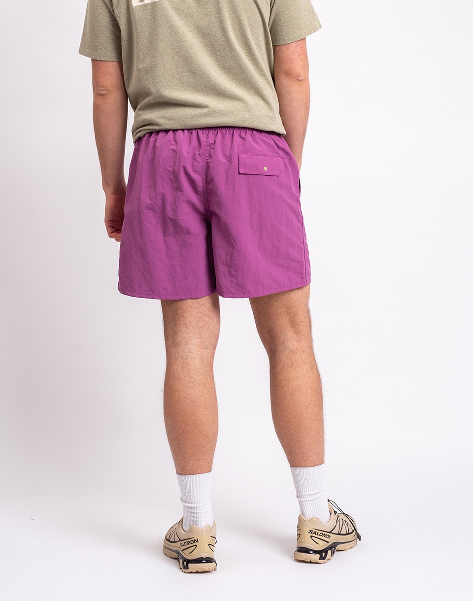 Patagonia M's Baggies Shorts - 5" '95 Oval Logo: Faded Magenta S