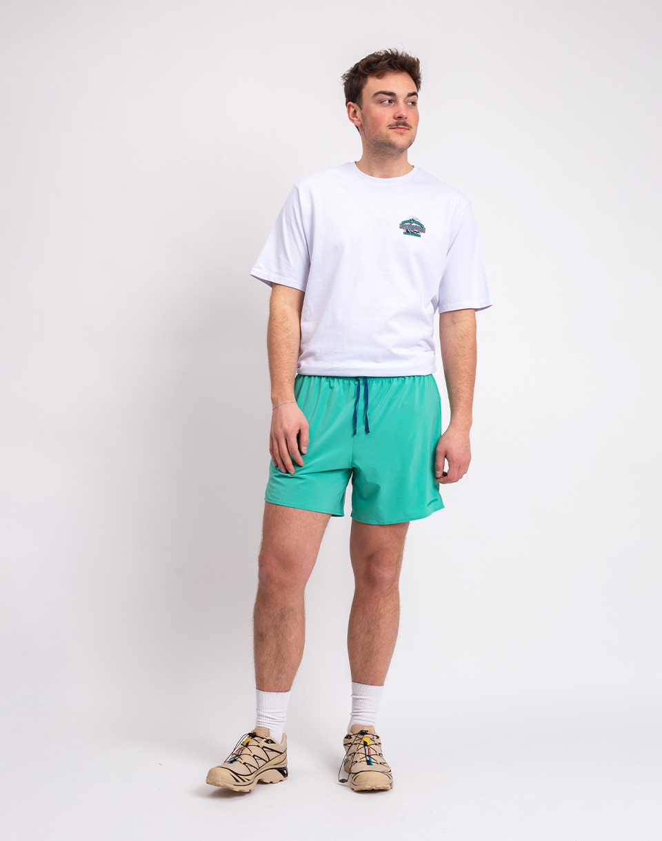 Patagonia M's Trailfarer Shorts - 6" Aqua Stone M