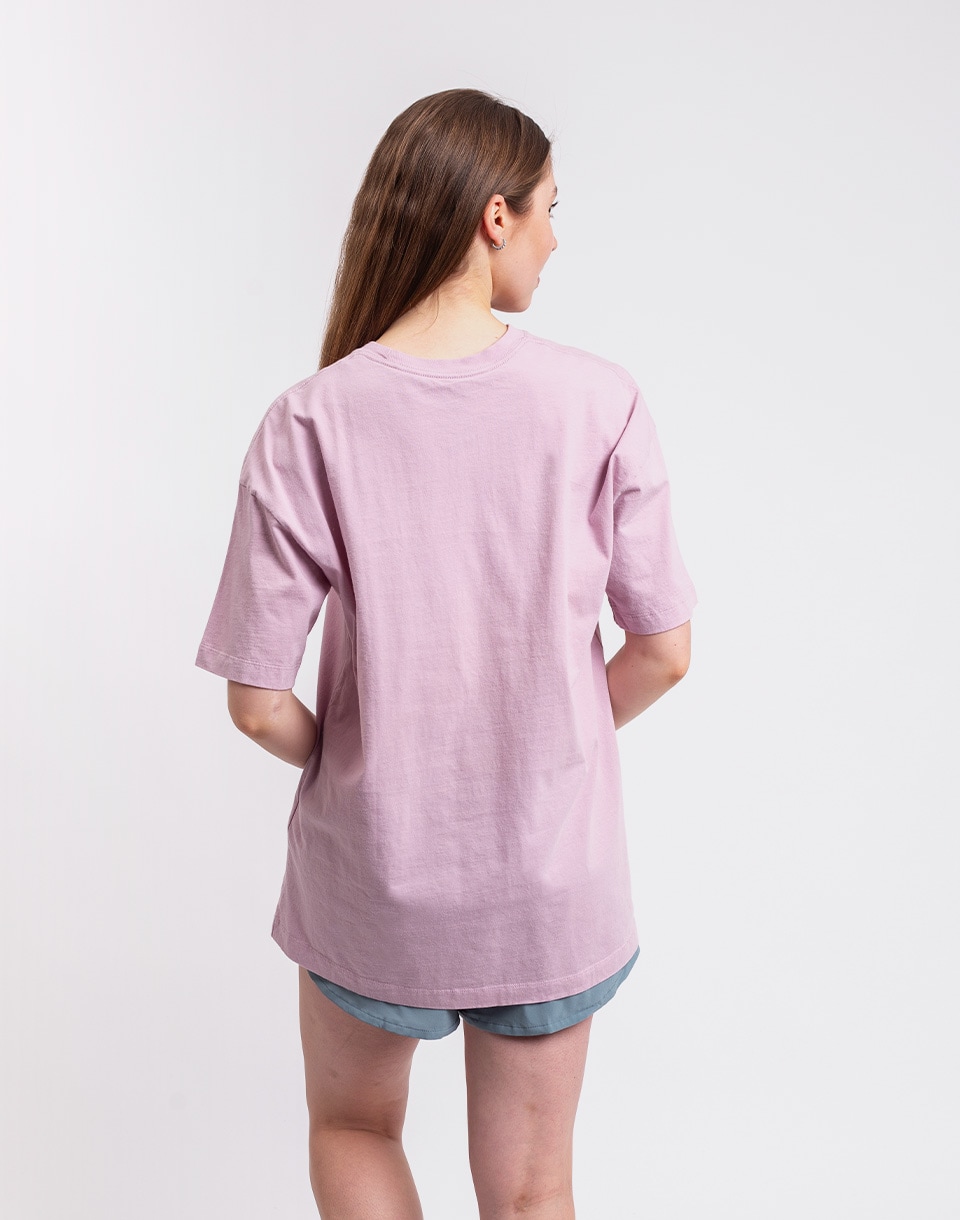 Patagonia W's '95 Oval Logo Oversized T-Shirt Quiet Violet M