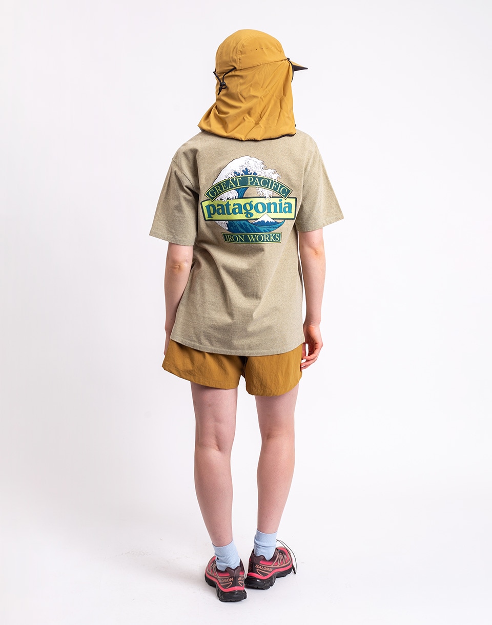 Patagonia Great Waves Responsibili-Tee® Gumtree Green M