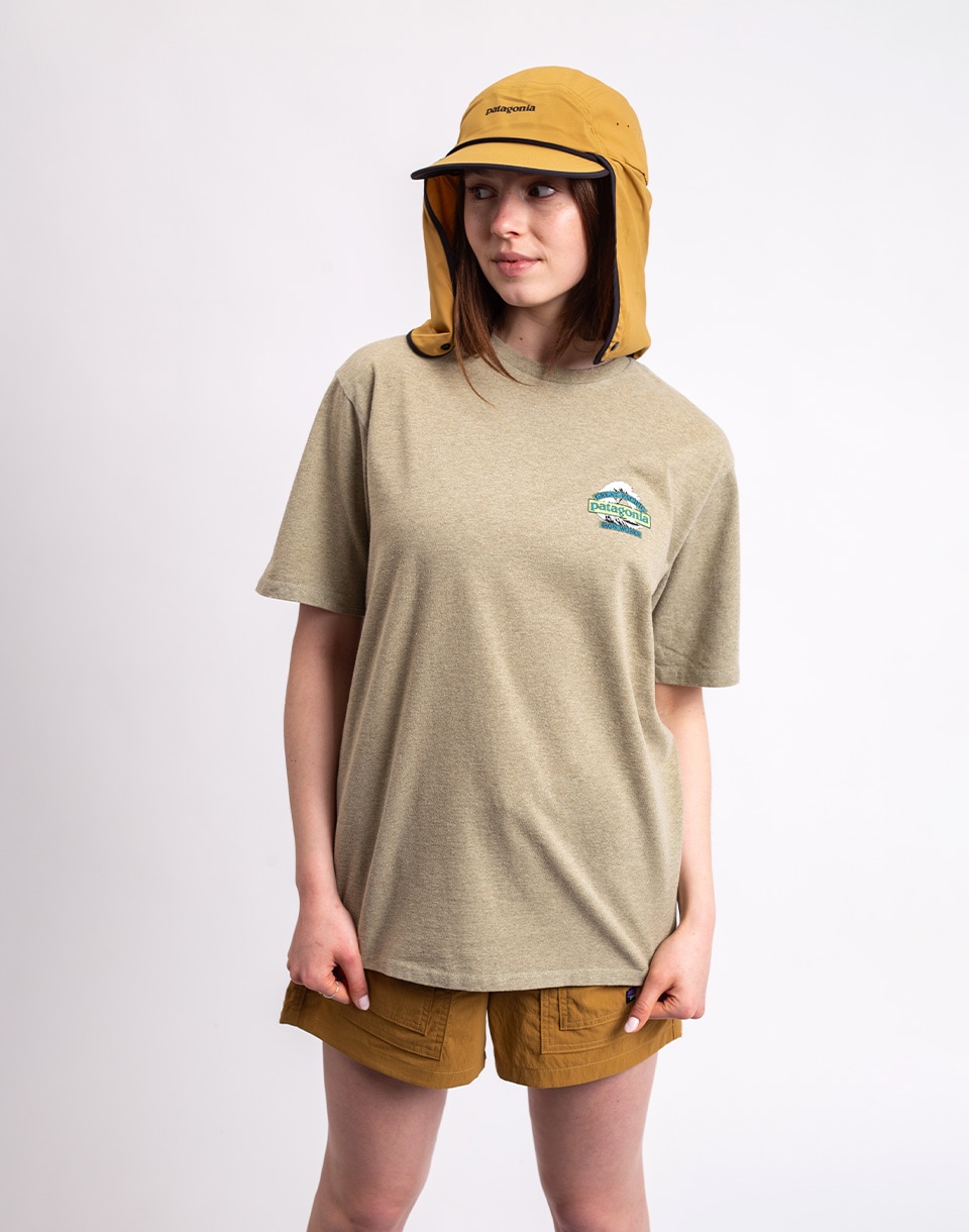 Patagonia Great Waves Responsibili-Tee® Gumtree Green M