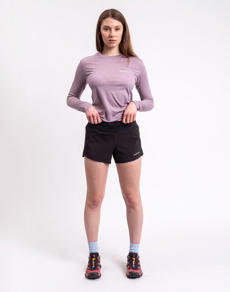 Patagonia W's Strider Pro Shorts - 3,5" Black M
