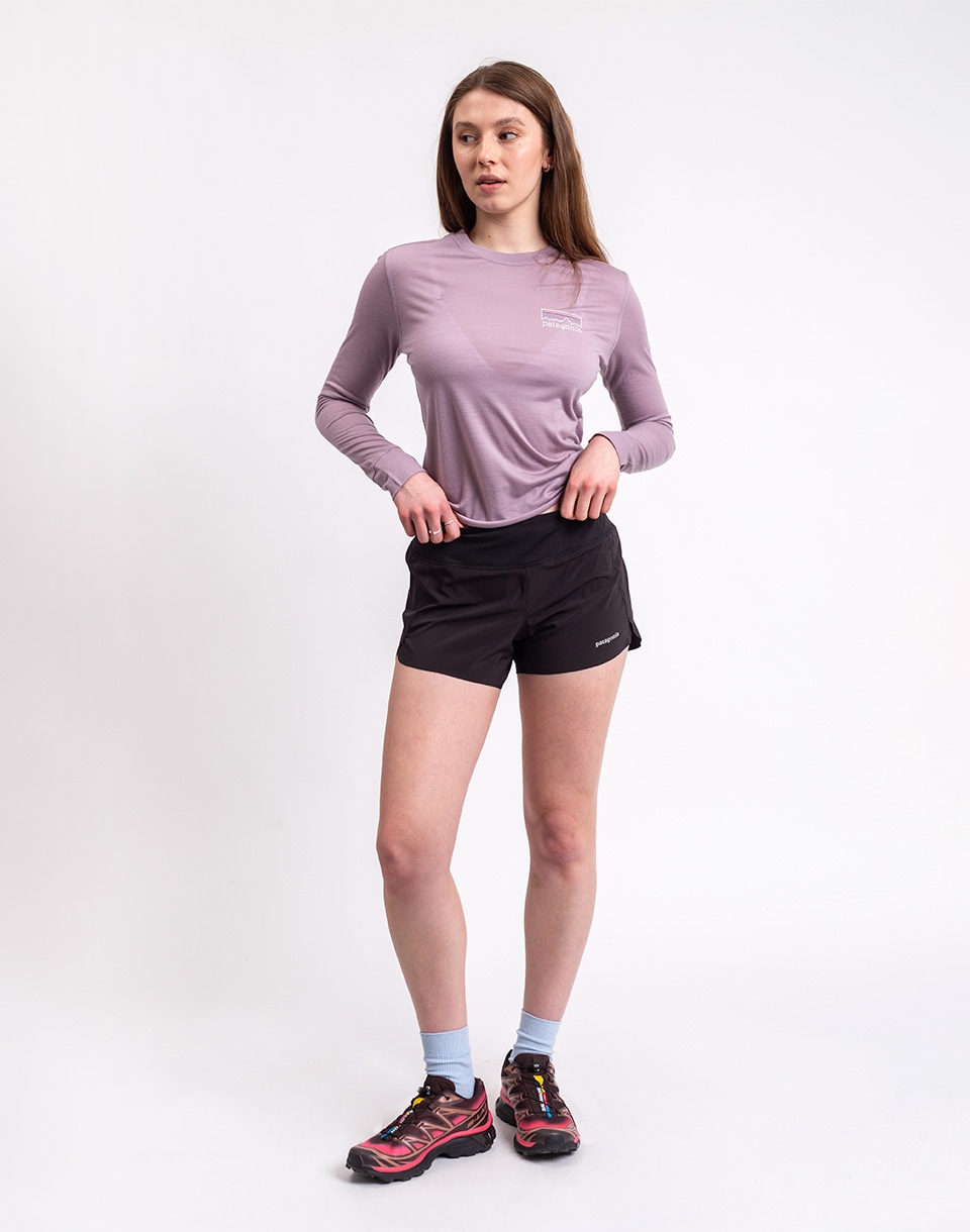Patagonia W's Strider Pro Shorts - 3,5" Black M