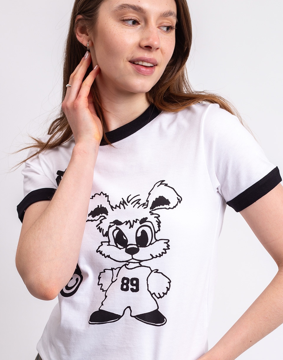 Carhartt WIP W' S/S Ringer T-Shirt White/Black M