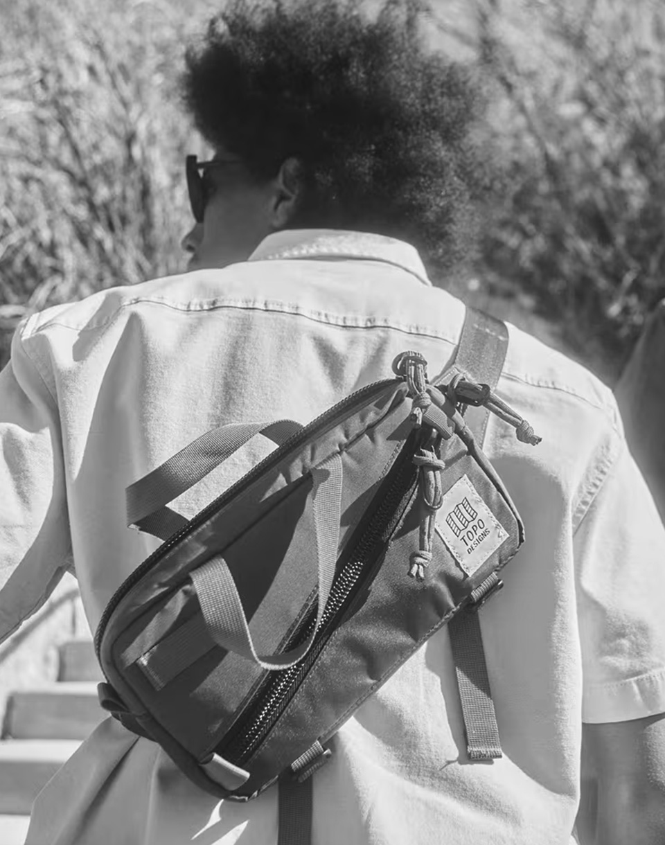 Topo Designs Mini Quick Pack Black/Black