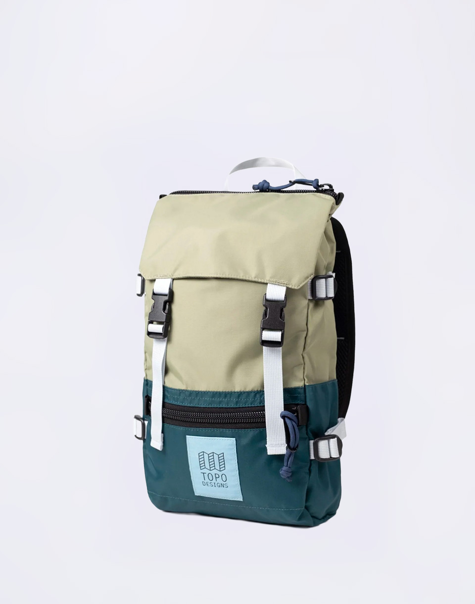 Topo Designs Rover Pack Mini Oil Green/Dark Pine
