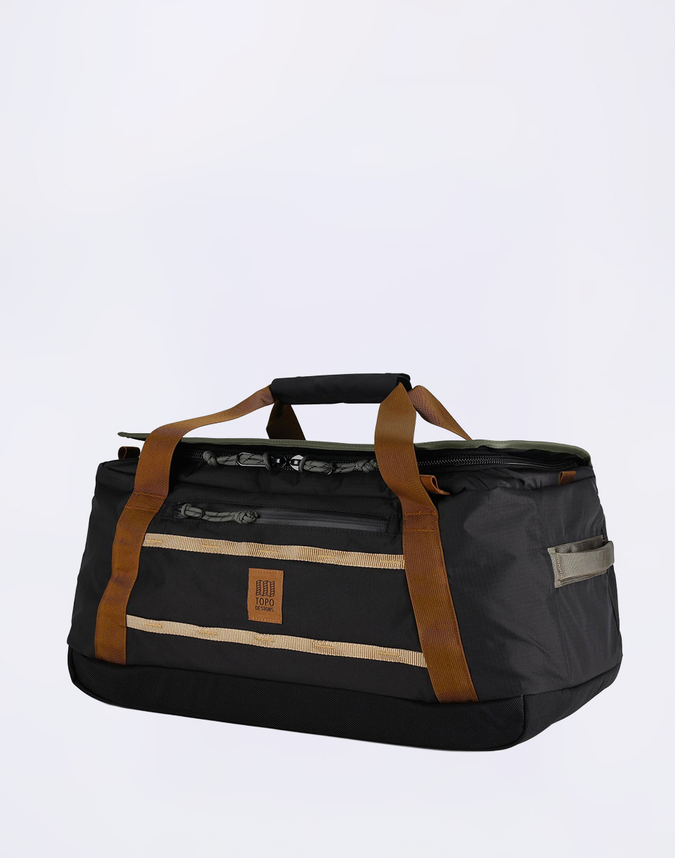 Topo Designs Mountain Duffel 40L Black/Neutral