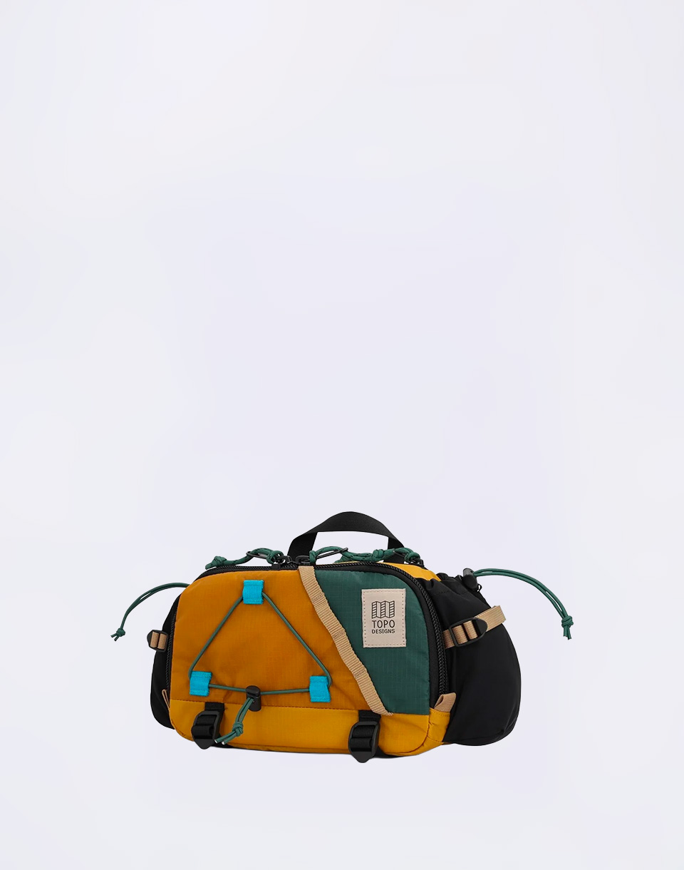 Topo Designs Mountain Hydro Hip Pack Mustard/Forest