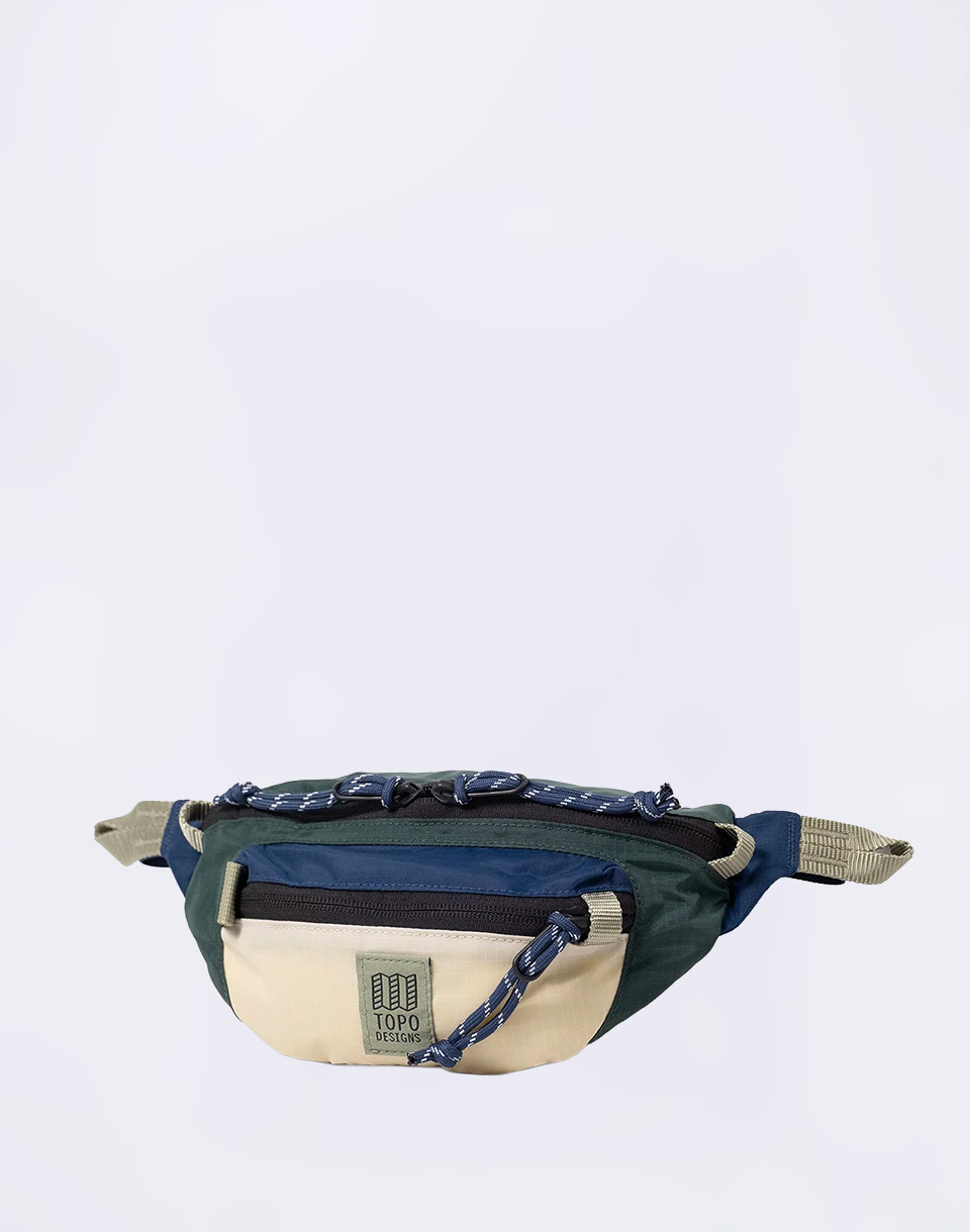 Topo Designs Mountain Waist Pack Forest/Bone White