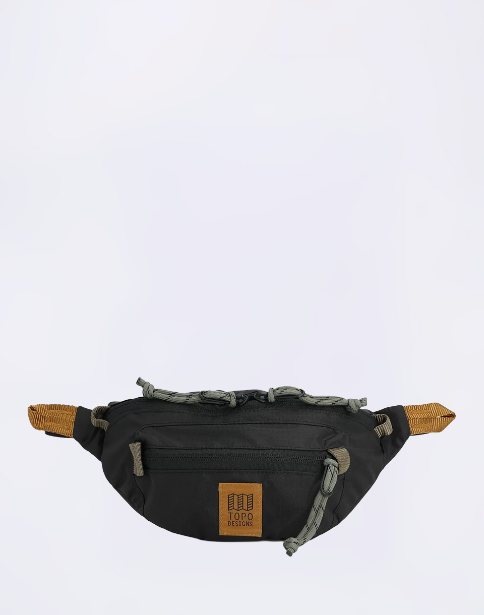 Topo Designs Mountain Waist Pack Black/Neutral