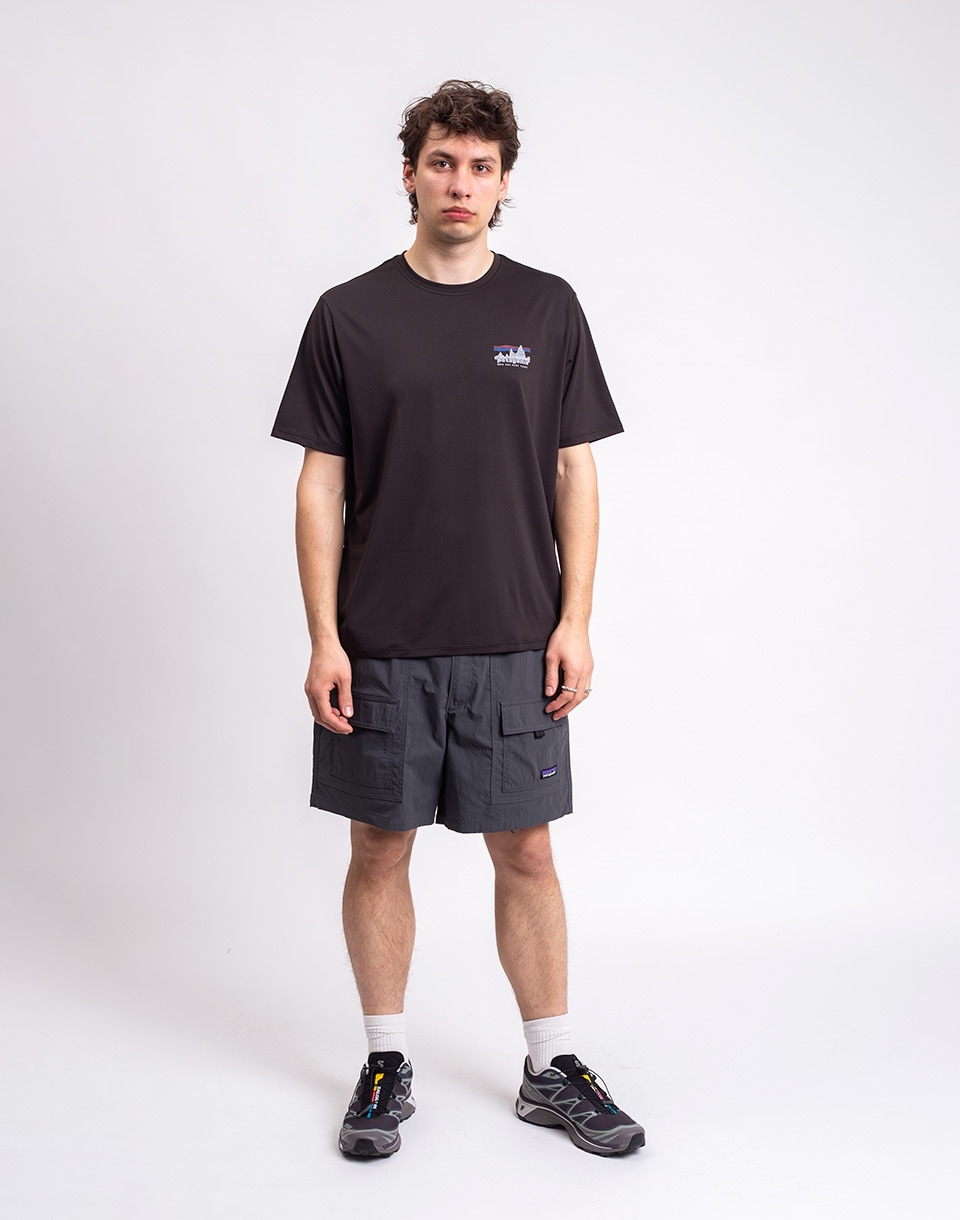Patagonia M's Capilene® Cool Daily Shirt - '73 Skyline Black S