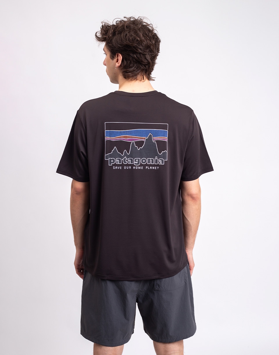 Patagonia M's Capilene® Cool Daily Shirt - '73 Skyline Black S