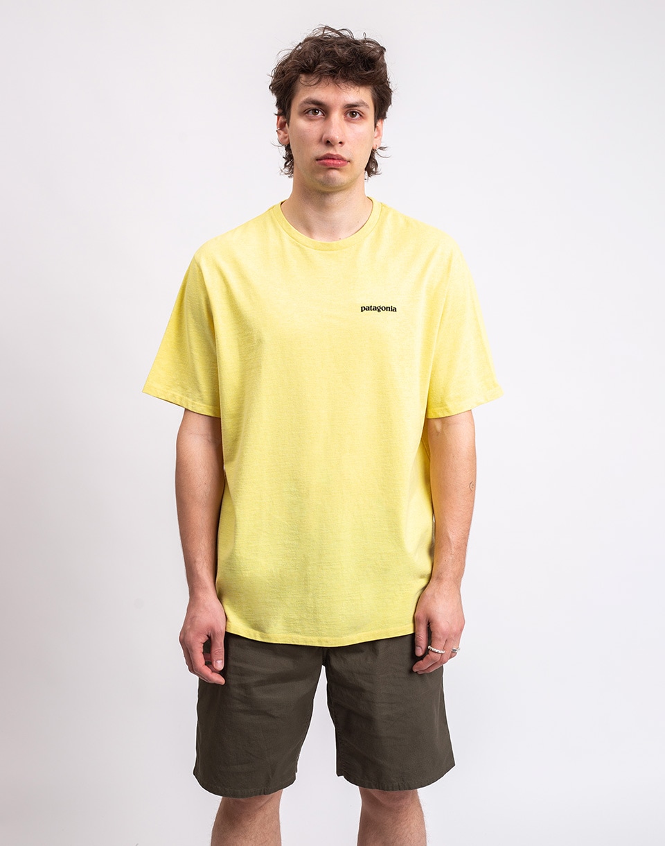 Patagonia M's P-6 Logo Responsibili-Tee® P-6 Outline: Lemon Zest S