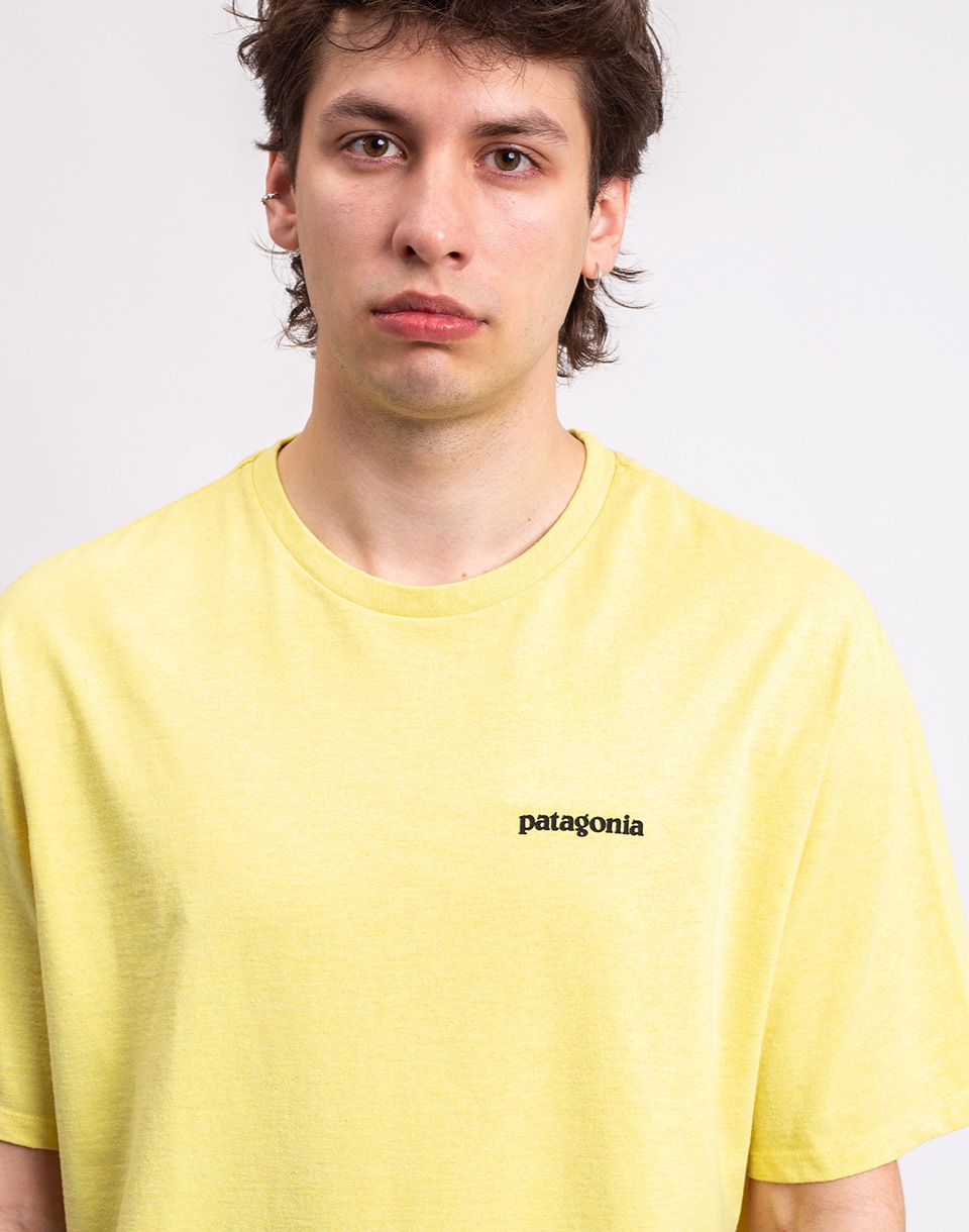Patagonia M's P-6 Logo Responsibili-Tee® P-6 Outline: Lemon Zest S