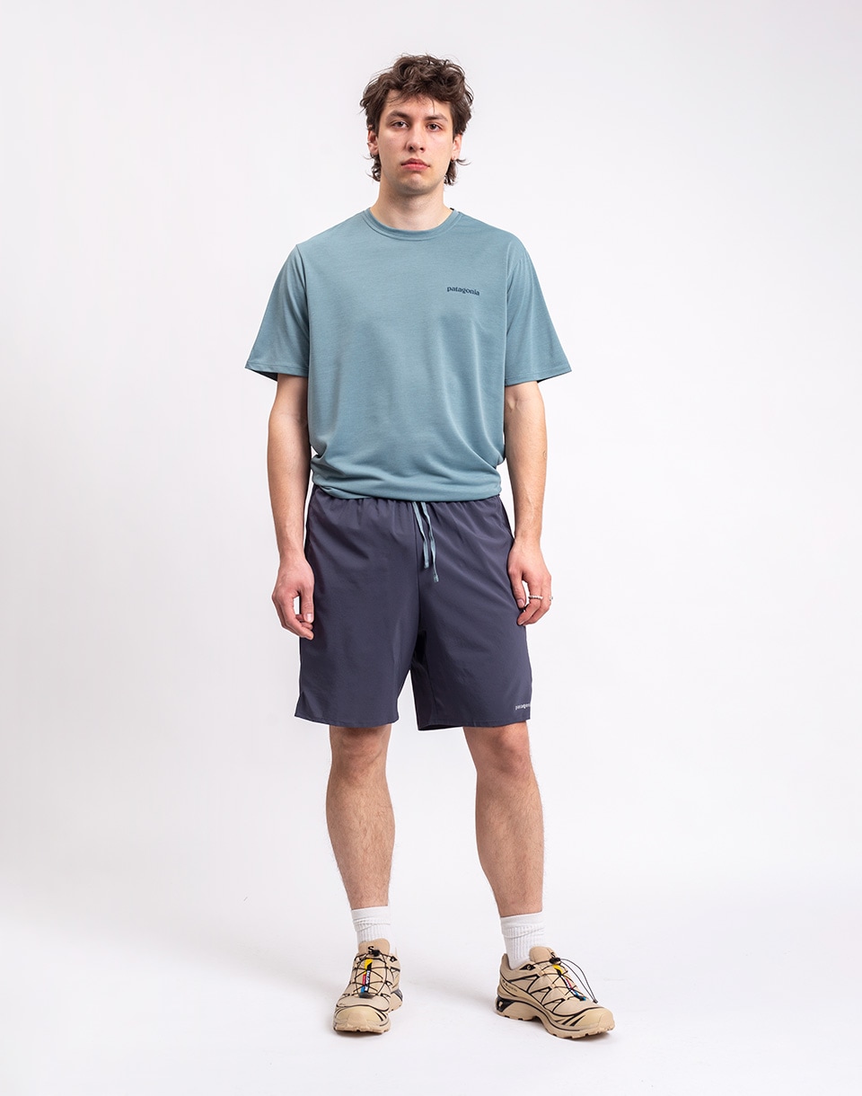 Patagonia M's Multi Trails Shorts - 8" Smolder Blue M