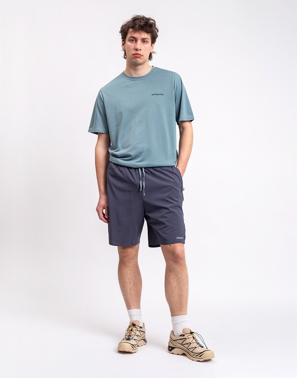 Patagonia M's Multi Trails Shorts - 8" Smolder Blue M