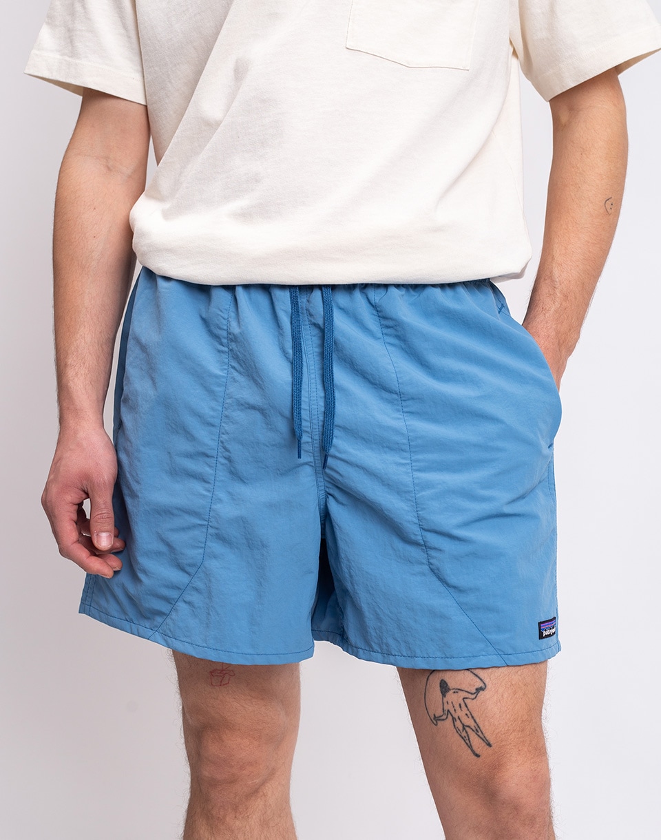 Patagonia M's Baggies Shorts - 5" Shore Blue M