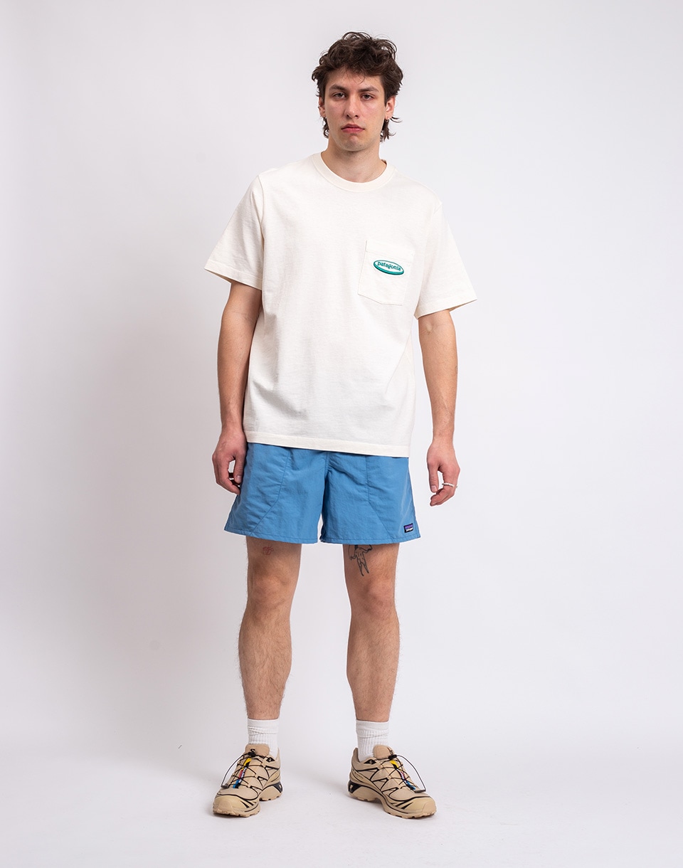 Patagonia M's Baggies Shorts - 5" Shore Blue M