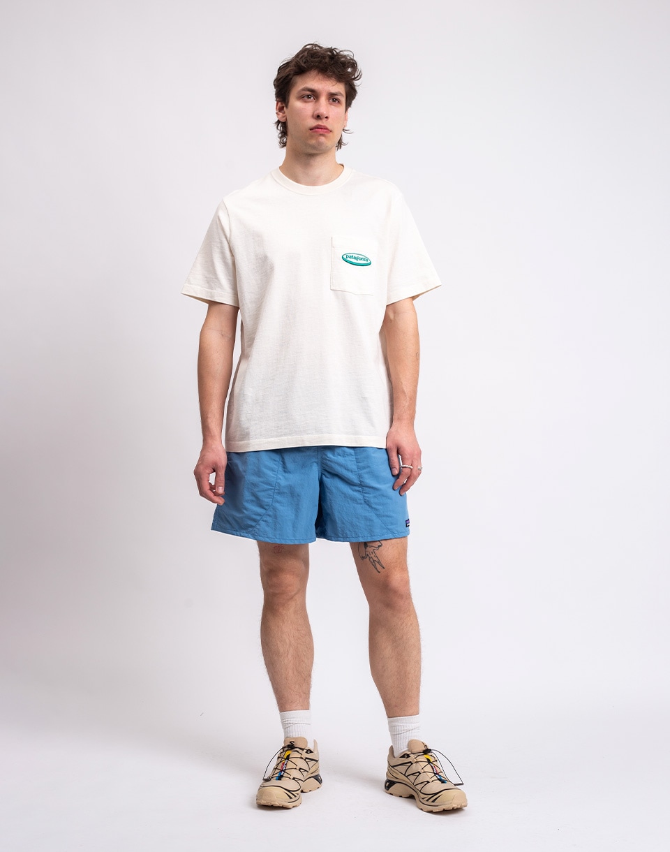 Patagonia M's Baggies Shorts - 5" Shore Blue M
