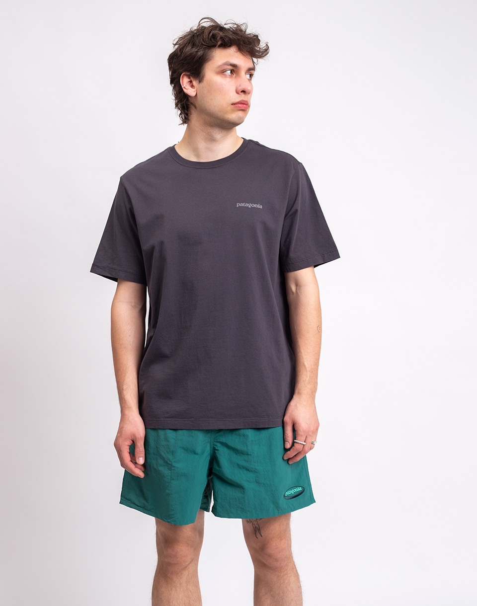 Patagonia M's P-6 Logo T-Shirt Ink Black M