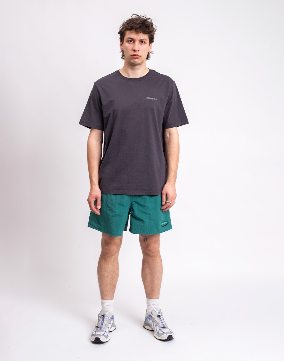 Patagonia M's P-6 Logo T-Shirt Ink Black M