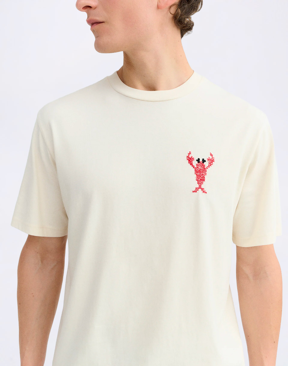 Thinking MU Lobster Pannacota Zach Tee ECRU M
