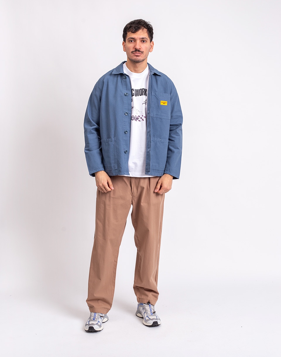Service Works Canvas Chore Shirt SLATE M
