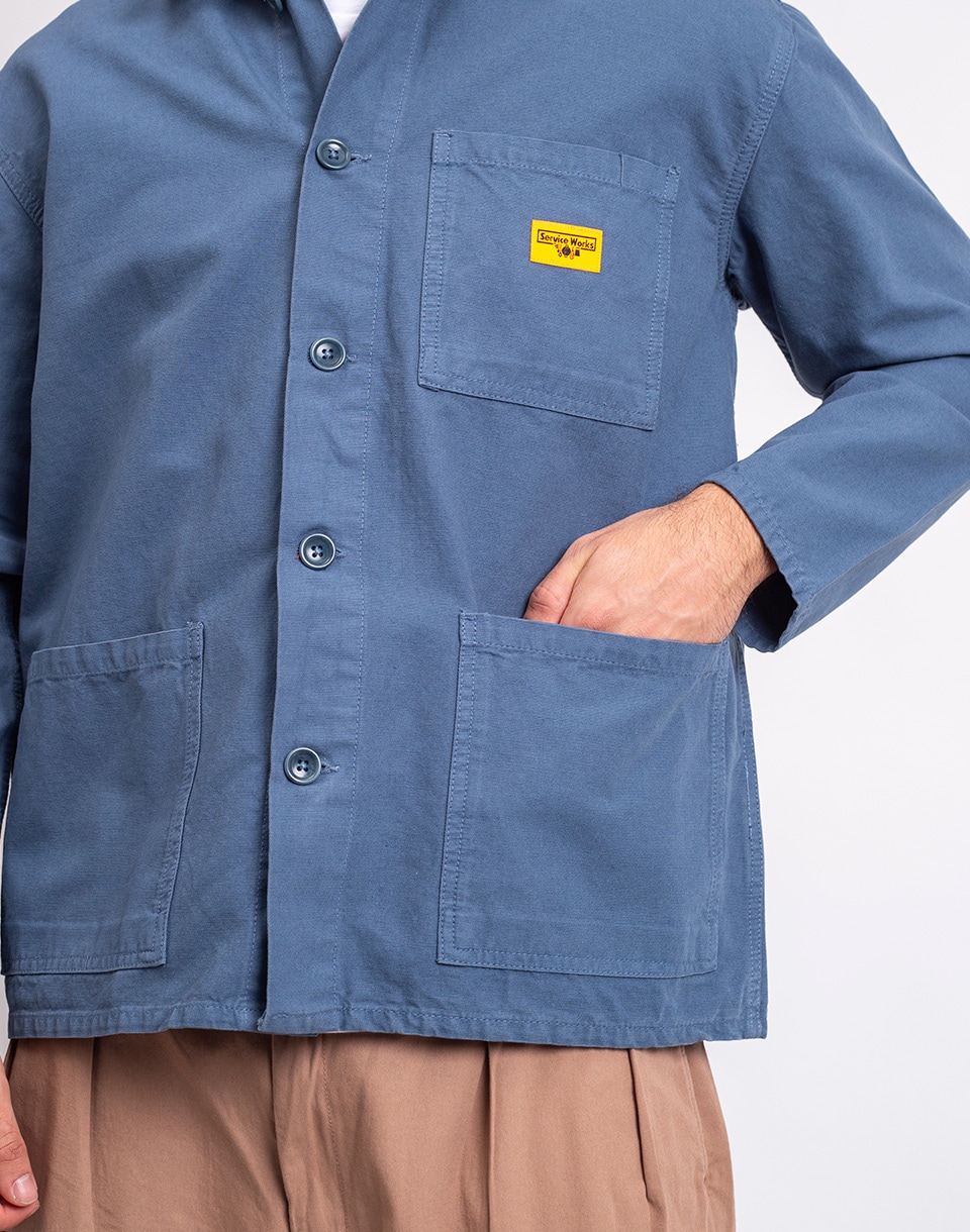 Service Works Canvas Chore Shirt SLATE M