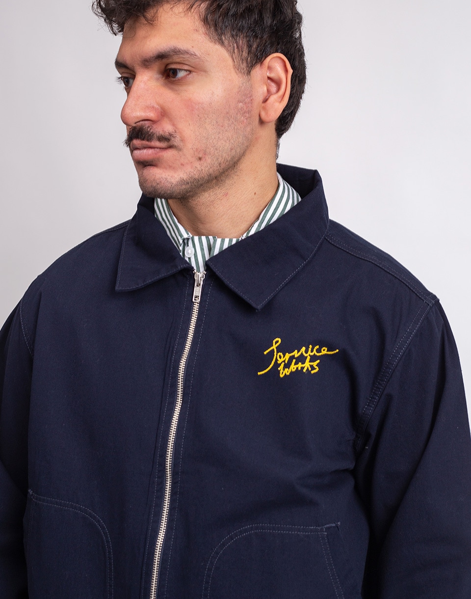 Service Works Twill Work Jacket DARK NAVY M