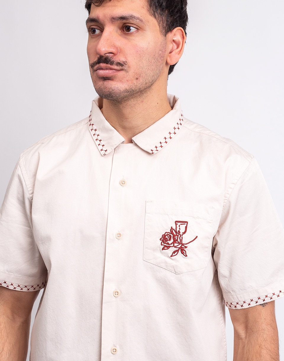 Service Works Border Shirt OFF WHITE S