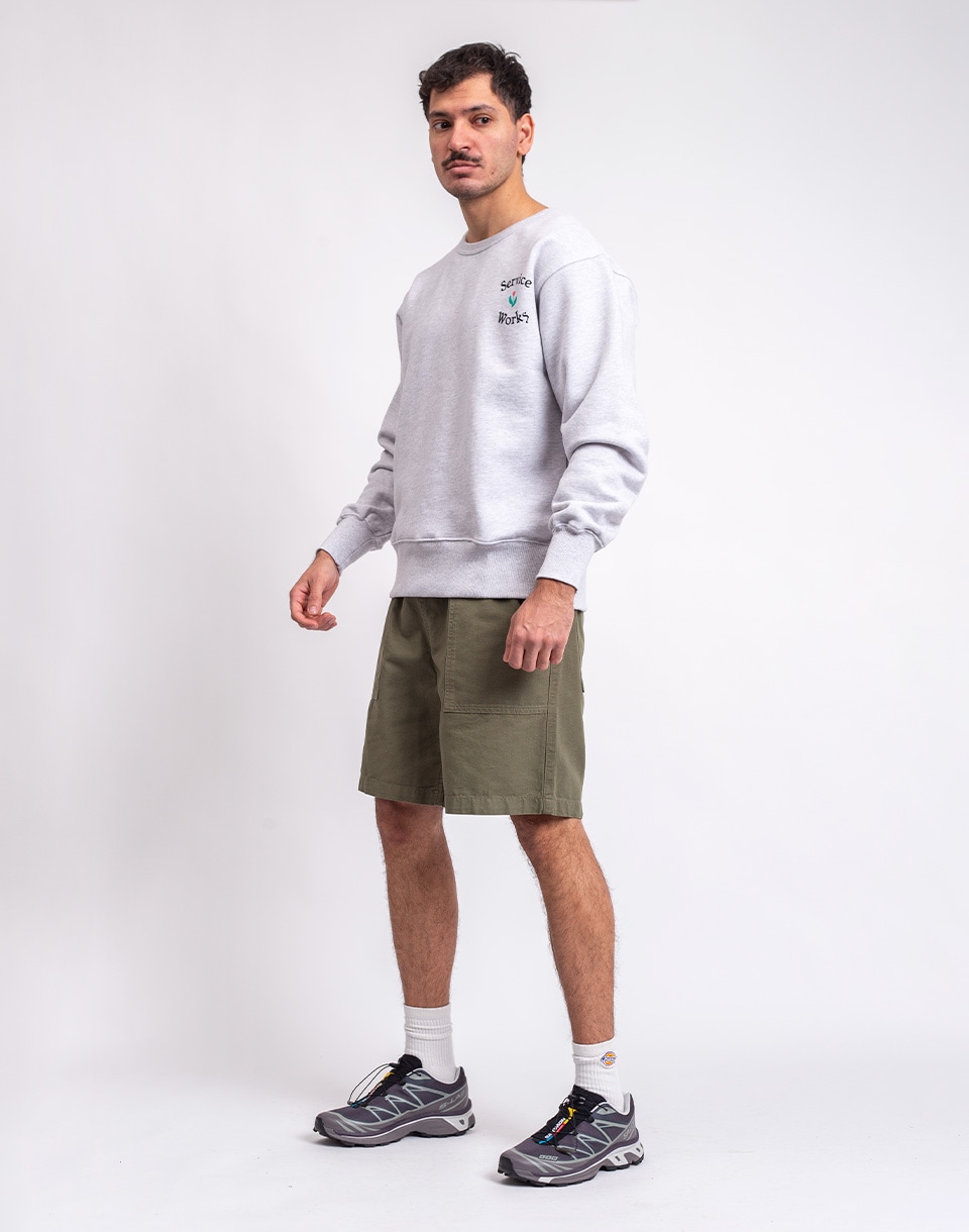 Service Works Classic Chef Shorts OLIVE M