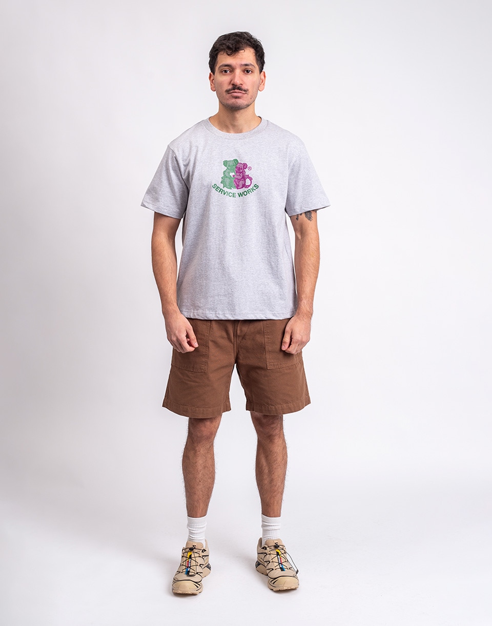 Service Works Family Fruit Tee HEATHER GREY L
