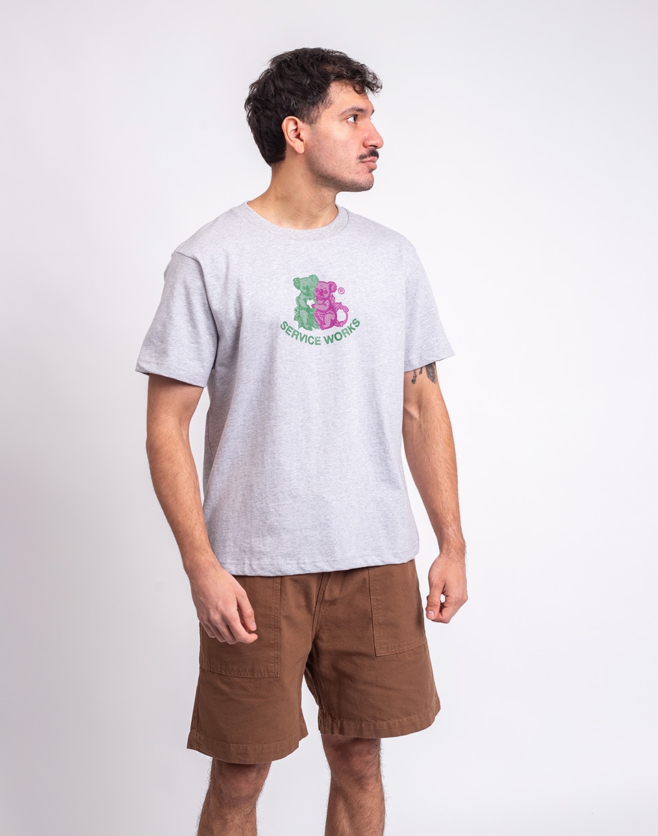Service Works Family Fruit Tee HEATHER GREY L