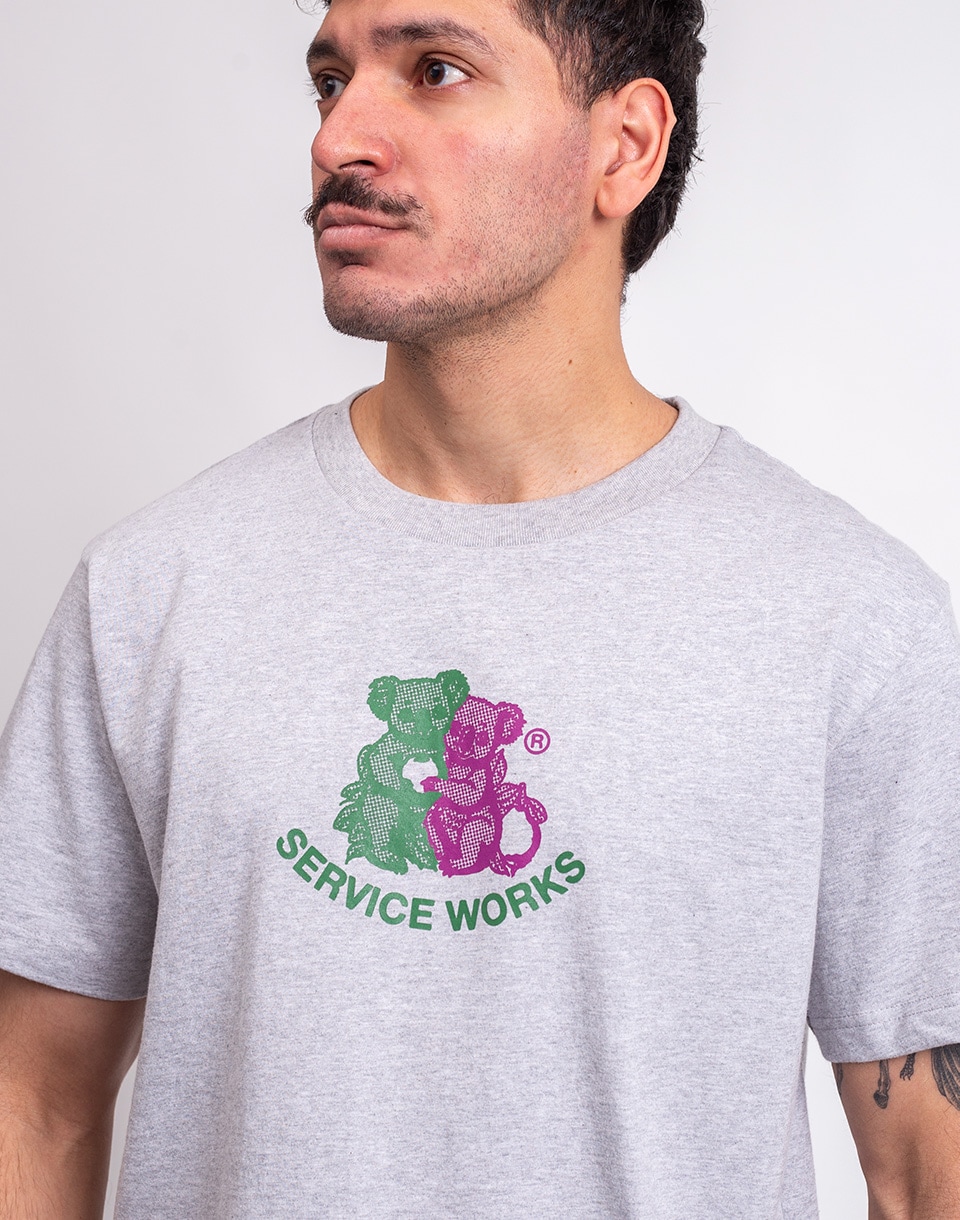 Service Works Family Fruit Tee HEATHER GREY L