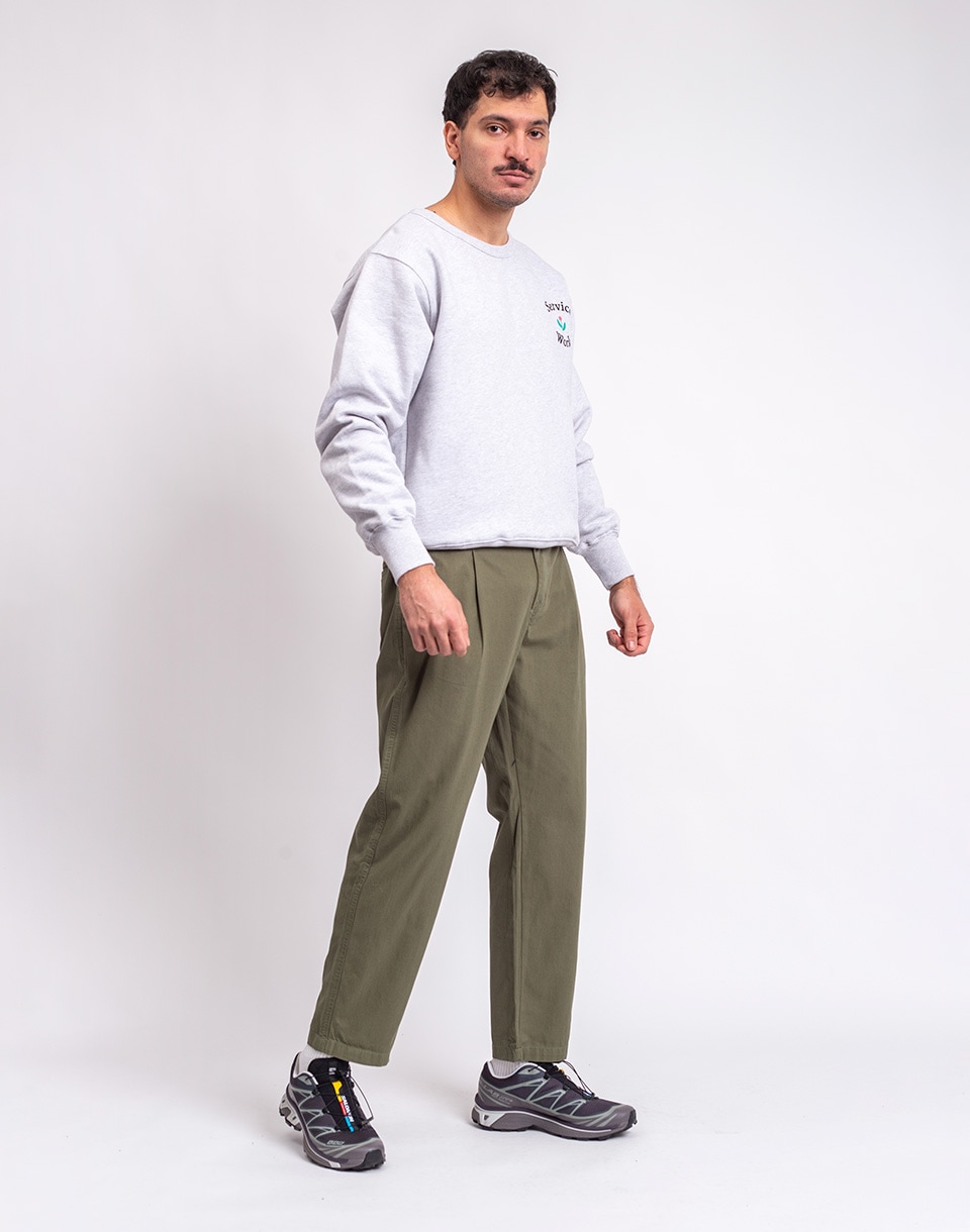 Service Works Twill Waiters Pants OLIVE M