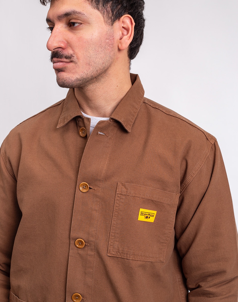 Service Works Canvas Chore Shirt BARK S