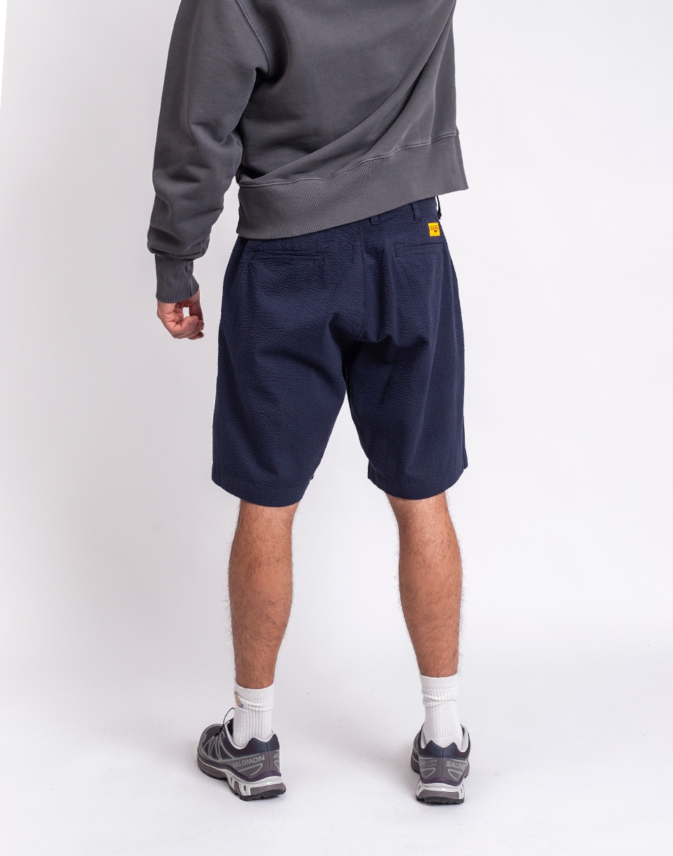 Service Works Seersucker Part Timer Shorts DARK NAVY M