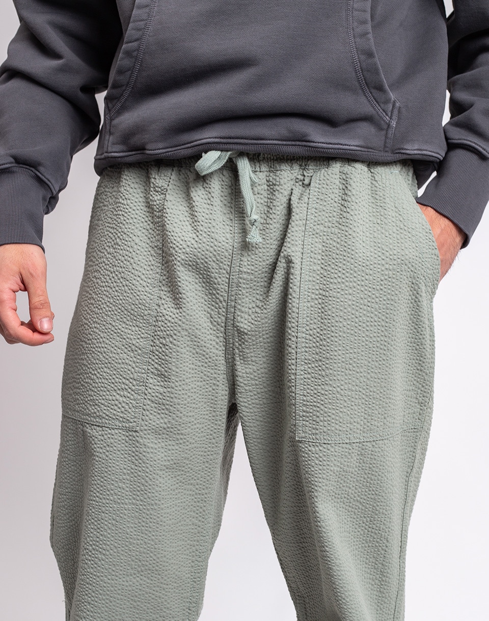 Service Works Seersucker Chef Pants SAGE M