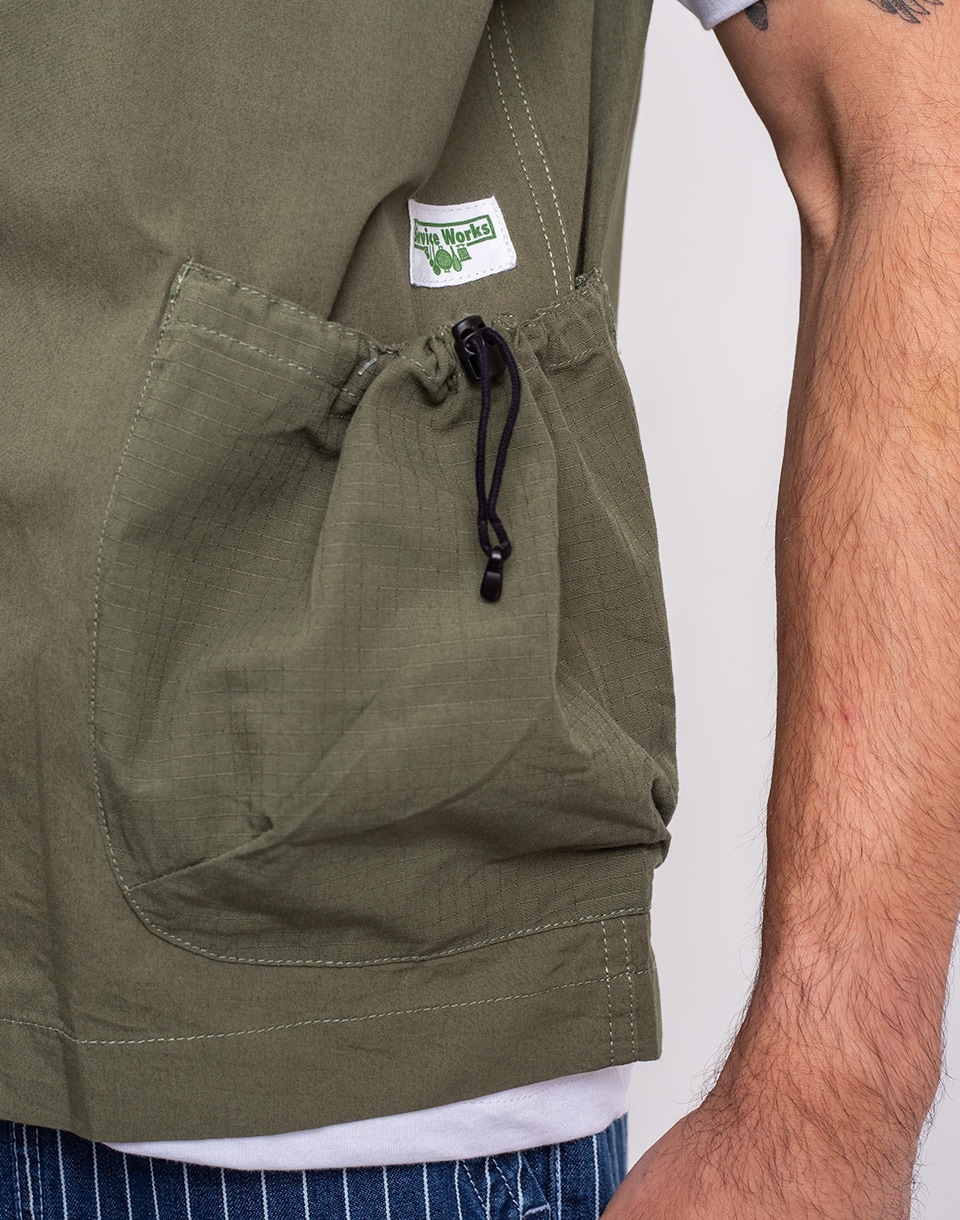 Service Works Gardener Vest OLIVE M