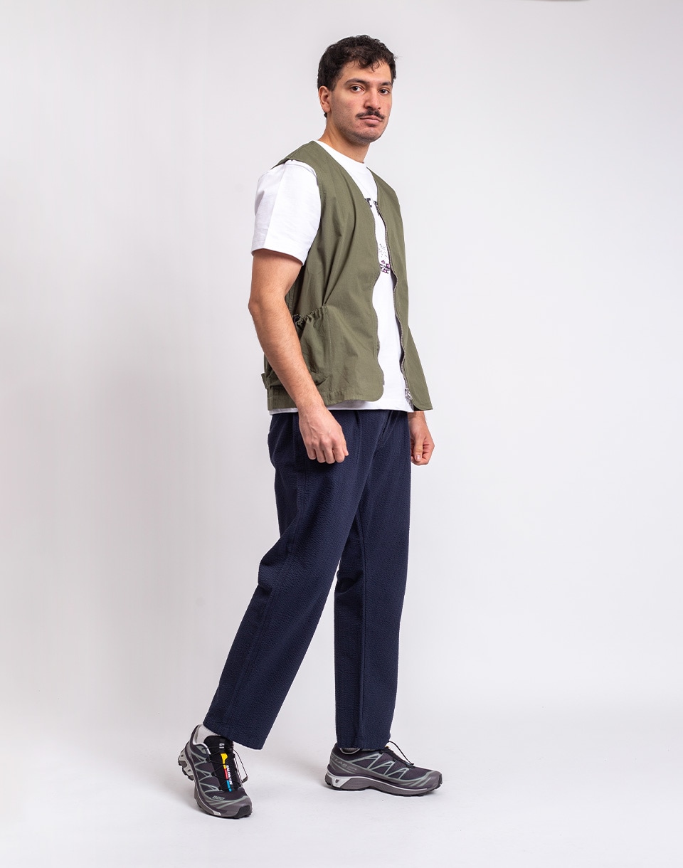 Service Works Seersucker Waiters Pants DARK NAVY M
