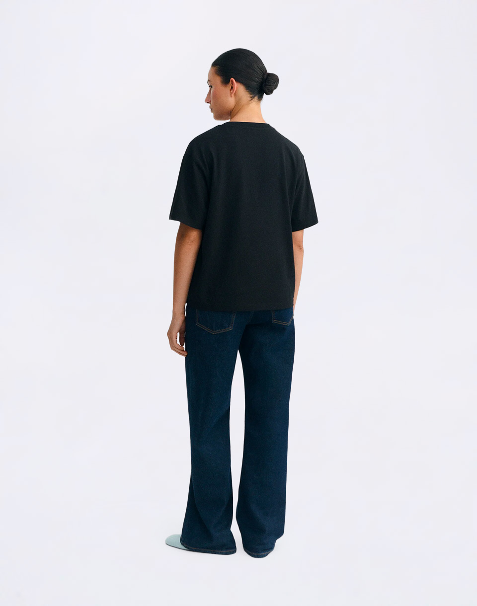 Thinking MU Patched Sunny Lucia Tee BLACK M